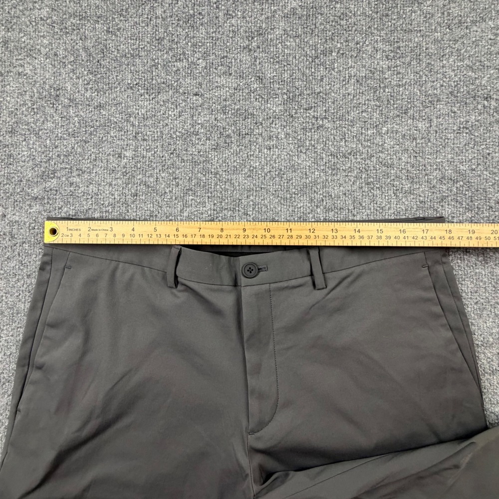 Theory Mens Zaine SW Neoteric Slim Fit Chino Pants Charcoal Grey 36 F0877210 - Picture 8 of 12